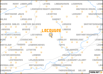 map of La Coudre