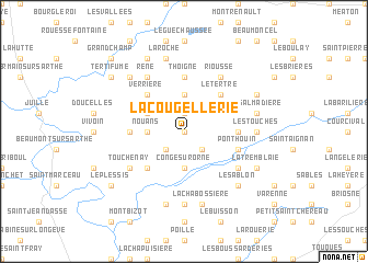 map of La Cougellerie