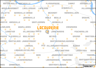 map of La Couperie