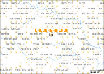 map of La Cour Gadichon