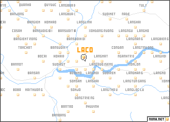 map of La Cồ