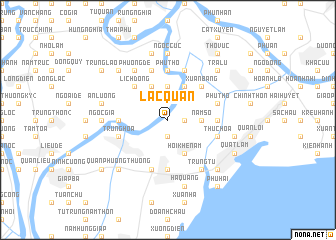 map of Lạc Quần