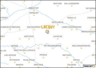 map of Lacquy