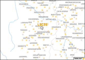 map of Lacre