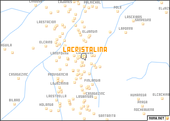 map of La Cristalina