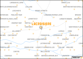 map of La Croisière