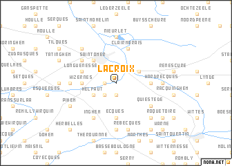 map of La Croix