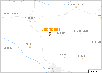 map of La Crosse