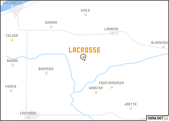 map of La Crosse