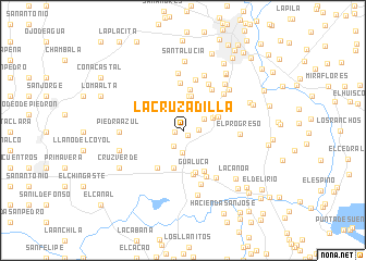 map of La Cruzadilla