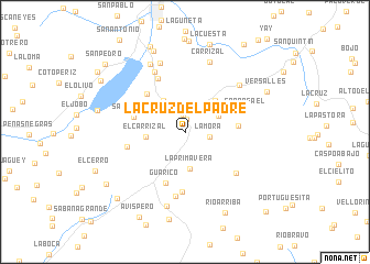 map of La Cruz del Padre