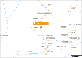 map of Lacsanga