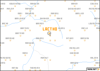 map of Lạc Thổ