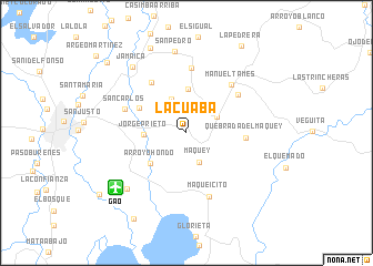 map of La Cuaba