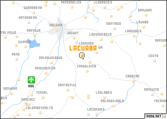 map of La Cuaba