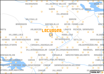 map of La Cuadra