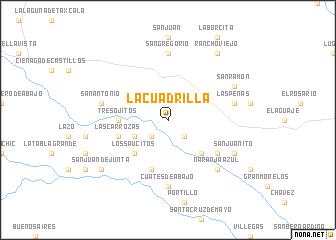 map of La Cuadrilla