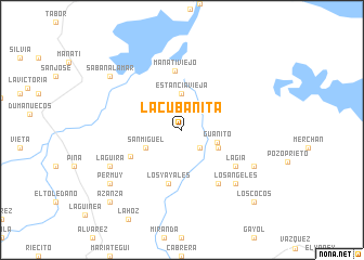map of La Cubanita