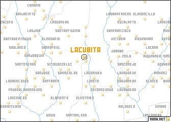 map of La Cubita