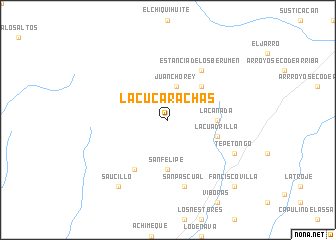 map of La Cucarachas