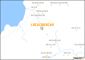 map of La Cucaracha