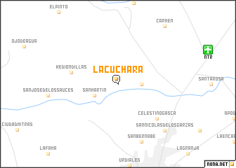 map of La Cuchara