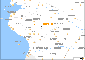 map of La Cucharita