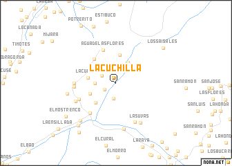 map of La Cuchilla