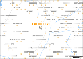 map of La Cuillère