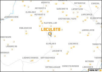 map of La Culata