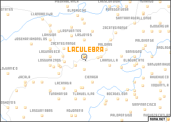 map of La Culebra