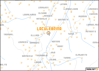 map of La Culebrina