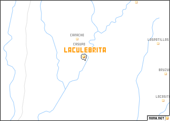 map of La Culebrita