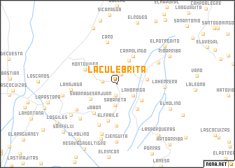 map of La Culebrita