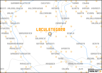 map of Lăculeţe-Gară