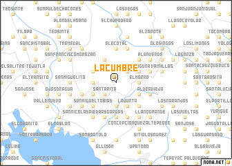 map of La Cumbre