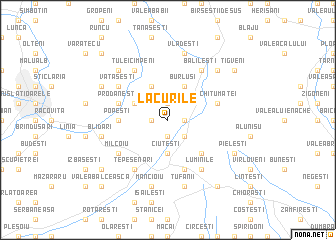 map of Lacurile