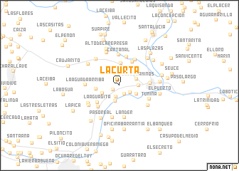 map of La Curta