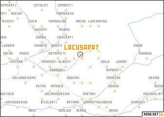 map of Lacu Sărat