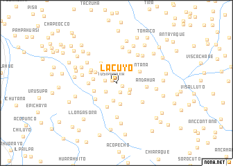 map of Lacuyo