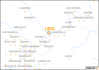 map of La Cu