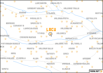 map of Lacu