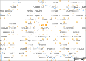 map of Lacu