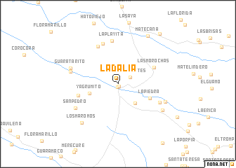 map of La Dalia