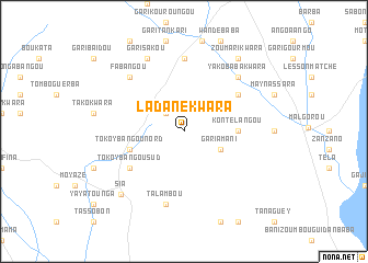 map of Ladané Kwara