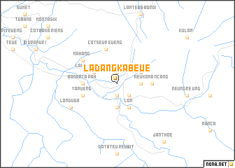 map of Ladangkabeue