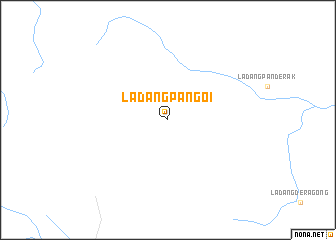 map of Ladang Pangoi