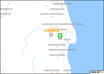 map of Ladang