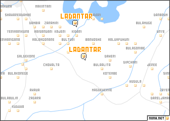 map of Ladantar