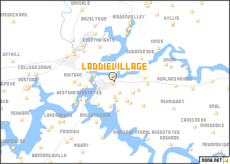 map of Laddie Village